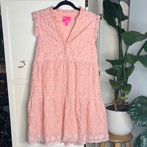 Lilly Pulitzer Pink Lace Dress
